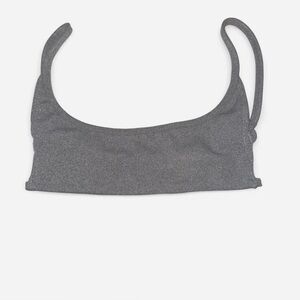 Grey SHEIN cropped tank top